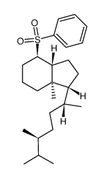 (1R,3aR,4S,7aR)-4-benzenesulfonyl-7a-methyl-1-[(1R,4S)-1,4,5-trimethyl-hexyl]-octahydroindene