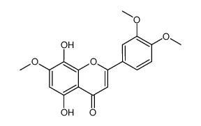 5,8-dihydroxy-7-methoxy-2-(3,4-dimethoxyphenyl)-4-benzopyrone
