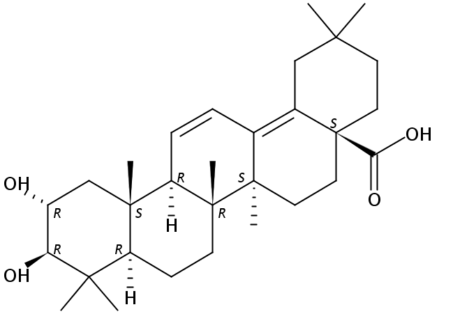 脱氢山楂酸对照品(标准品) | 71850-15-2