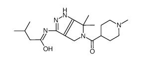 N-(6,6-二甲基-5-(1-甲基哌啶-4-羰基)-1,4,5,6-四氢吡咯并[3,4-c]吡唑-3-基)-3-甲基丁酰胺