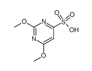 2,6-dimethoxy-pyrimidine-4-sulfonic acid