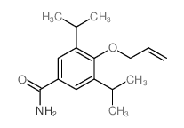 4-Allyloxy-3.5-diisopropyl-benzamid