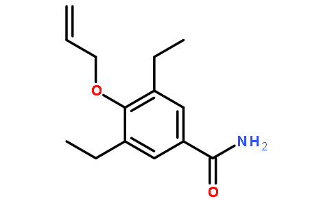 4-(烯丙氧基)-3,5-二乙基苯甲酰胺