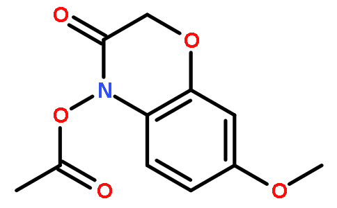 4-乙酰氧基-7-甲氧基-2H-1,4-苯并恶嗪-3(4H)-酮