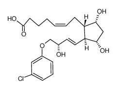 5,6-trans-(±)-Cloprostenol/(5E)-rel-7-[(1R,2R,3R,5S)-2-[(1E,3R)-4-(3-Chlorophenoxy)-3-hydroxy-1-buten-1-yl]-3,5-dihydroxycyclopentyl]-5-heptenoic acid