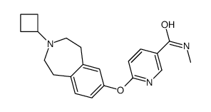 6-(3-cyclobutyl-2345-tetrahydro-1H-benzo[d]azepin-7-yloxy)-N-methylnicotinamide