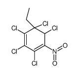 2,3,4,5,6-pentachloro-5-ethyl-1-nitrocyclohexa-1,3-diene