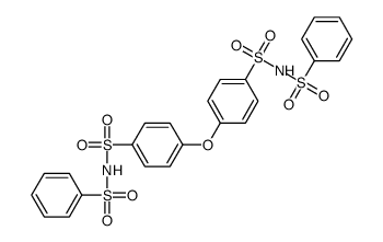 N-(benzenesulfonyl)-4-[4-(benzenesulfonylsulfamoyl)phenoxy]benzenesulfonamide