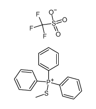 (methylthio)triphenylphosphonium trifluoromethanesulfonate
