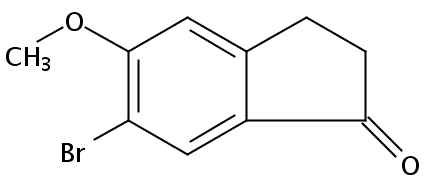 6-溴-5-甲氧基-2,3-二氢-1H-茚-1-酮