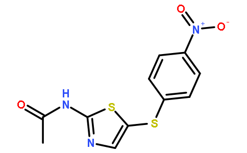 N-[5-(4-nitrophenyl)sulfanyl-1,3-thiazol-2-yl]acetamide