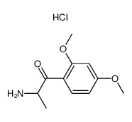 2-amino-1-(2,4-dimethoxy-phenyl)-propan-1-one, hydrochloride
