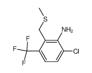 3-amino-4-chloro-2-methylthiomethylbenzotrifluoride