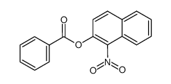 1-nitonaphthalen-2-yl benzoate