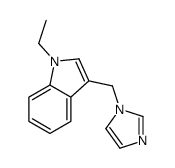 1-ethyl-3-(imidazol-1-ylmethyl)indole
