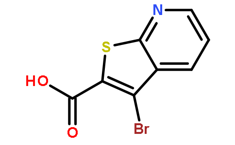3-溴噻吩并[2,3-b]吡啶-2-羧酸