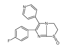 6-(4-fluorophenyl)-5-pyridin-4-yl-2,3-dihydroimidazo[2,1-b][1,3]thiazole 1-oxide