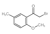2-溴-1-(2-甲氧基-5-甲基-苯基)-乙酮
