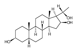 (20S)-5β-pregnanetriol-(3β.16β.20)