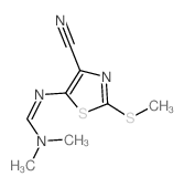 4-Cyano-5-dimethylaminomethylenamino-2-methylmercaptothiazol