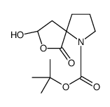 2-Methyl-2-propanyl (5R)-8-hydroxy-6-oxo-7-oxa-1-azaspiro[4.4]non ane-1-carboxylate