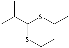 1,1-bis(ethylsulfanyl)-2-methylpropane