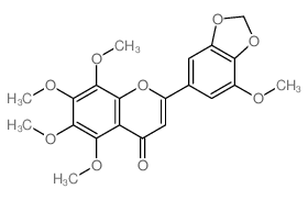 5,6,7,8-tetramethoxy-2-(7-methoxy-1,3-benzodioxol-5-yl)chromen-4-one