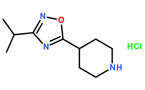 4-(3-异丙基-1,2,4-恶二唑基-5-基)哌啶盐酸盐