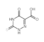 3-疏基-5-氧代-4,5-二氢-1,2,4-三嗪-6-羧酸
