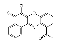 11-acetyl-6-chlorobenzo[a]phenoxazin-5-one