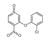 3-(2-chlorophenoxy)-4-nitro-1-oxidopyridin-1-ium