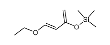 trans-1-ethoxy-3-[(trimethylsilyl)oxy]-buta-1,3-diene