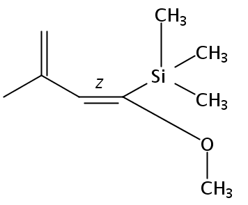 (Z)-1-methoxy-3-methyl-1-trimethylsilyl-1,3-butadiene