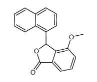 4-methoxy-3-(1-naphthyl)phthalide