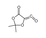 2,2-dimethyl-5-oxomethylidene-1,3-dioxolan-4-one