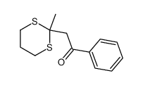 2-(2-Methyl-1,3-dithian-2-yl)acetophenon
