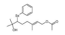trans-7-acetoxy-1,1,5-trimethyl-2-phenylselenyloct-5-en-1-ol