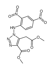 Methyl 5-Methoxycarbonylmethyl-1-(2,4-dinitroanilino)-1,2,3-triazole-4-carboxylate
