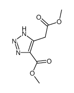 Methyl 4(5)Methoxycarbonylmethyl-1,2,3-triazole-5(4)carboxylate