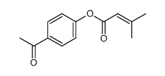 4-acetylphenyl 3-methylbut-2-enoate