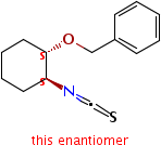 (1S,2S)-(+)-2-苄氧基环己基硫代异氰酸酯