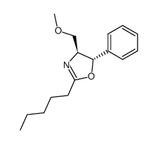 (4S,5S)-2-n-Pentyl-4-(methoxymethyl)-5-phenyl-2-oxazoline