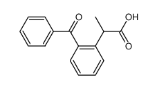 2-(2-benzoylphenyl)propanoic acid