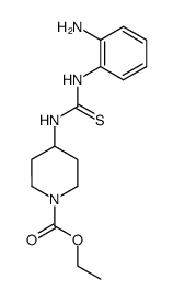 ethyl 4-{[(2-aminophenyl)aminothioxomethyl]amino}-1-piperidinecarboxylate