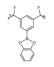 2-(3,5-bis(trifluoromethyl)phenyl)benzo[d][1,3,2]dioxaborole