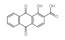 1-hydroxy-9,10-dioxoanthracene-2-carboxylic acid