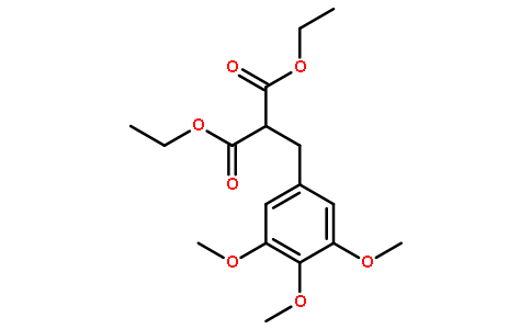 diethyl 2-[(3,4,5-trimethoxyphenyl)methyl]propanedioate