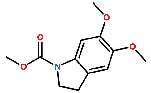 1-甲氧羰基-5,6-二甲氧基吲哚啉