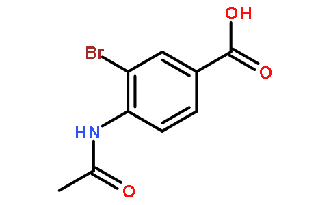 4-(乙酰基氨基)-3-溴苯甲酸