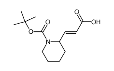 (2E)-3-[1-(tert-butoxycarbonyl)piperidin-2-yl]-2-propenoic acid